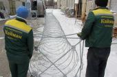 Установка мобільного бар'єру безпеки Кайман на місцевості