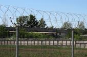 Спіраль Кайман на паркані зі зварних панелей